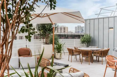 Balcon ou terrasse dans l'établissement Canvas La Défense