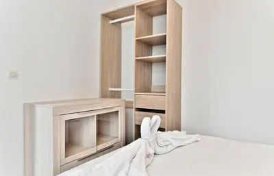 Un ou plusieurs lits dans un hébergement de l'établissement Apartment near Mairie Paris 10ème - III