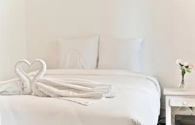 Un ou plusieurs lits dans un hébergement de l'établissement Apartment near Mairie Paris 10ème - III
