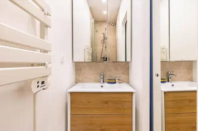 Salle de bains dans l'établissement GuestReady - Parisian style home by la Bastille