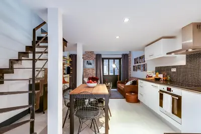 Cuisine ou kitchenette dans l'établissement Sweett - Tardieu