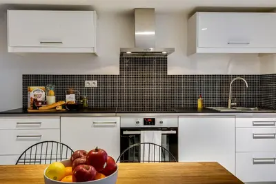 Cuisine ou kitchenette dans l'établissement Sweett - Tardieu
