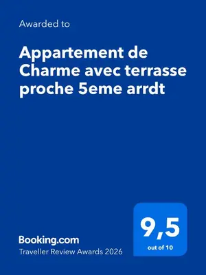 Plan de l'établissement Appartement de Charme avec terrasse proche 5eme arrdt