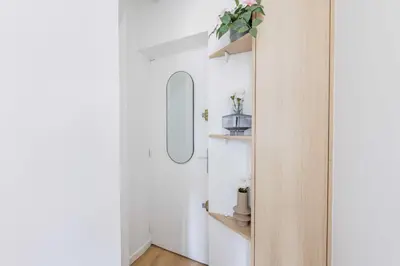 Salle de bains dans l'établissement Cozy studio for 2 people - Place de la République