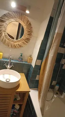Salle de bains dans l'établissement T2 -Cosy and Comfort in Paris - Montmartre