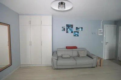 Coin salon dans l'établissement Appartement élégant - Montmartre