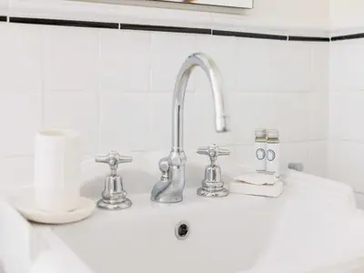 Salle de bains dans l'établissement SUPERB apartment in the heart of the Marais