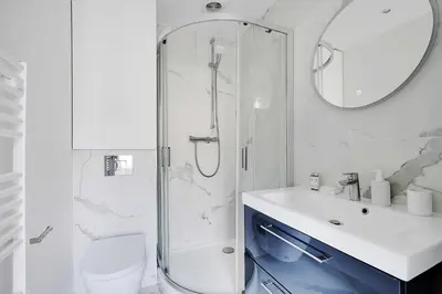 Salle de bains dans l'établissement Modern flat 2P in the heart of MARAIS