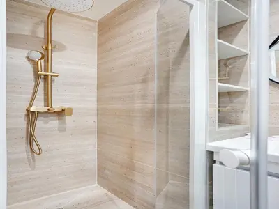 Salle de bains dans l'établissement Cozy Studio - 2P - Montparnasse Luxembourg