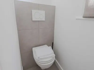 Salle de bains dans l'établissement Parisian charm Elegant 1-bedroom apt