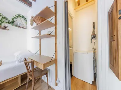 Cuisine ou kitchenette dans l'établissement Studio COSY near Invalides - 2P