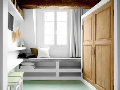 Un ou plusieurs lits dans un hébergement de l'établissement Studio COSY - 2P- Hôtel de Ville, le Marais