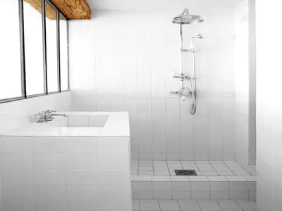 Salle de bains dans l'établissement Studio COSY - 2P- Hôtel de Ville, le Marais