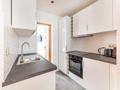 Cuisine ou kitchenette dans l'établissement Charming flat -1BDR 2P- Batignolles