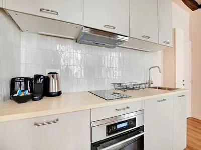 Cuisine ou kitchenette dans l'établissement Charming studio- 2P- Le Marais