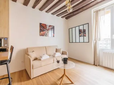 Plan de l'établissement Cozy studio- Mouffetard Jardin du Luxembourg- Mobility Lease