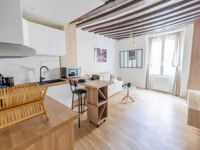 Plan de l'établissement Cozy studio- Mouffetard Jardin du Luxembourg- Mobility Lease