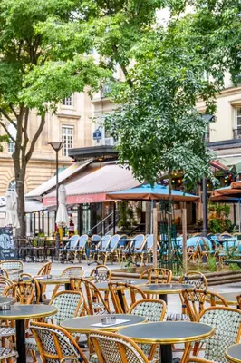 Restaurant ou autre lieu de restauration dans l'établissement HolidaysInParis - Bourg Tibourg