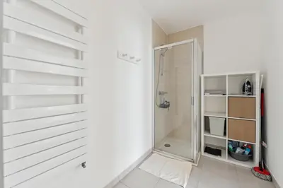 Salle de bains dans l'établissement Cours des Lavandières - Joli T2 proche Paris