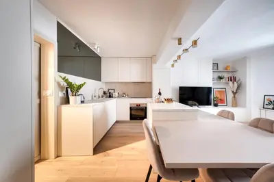 Cuisine ou kitchenette dans l'établissement Renovated Apartment Saint-Germain-des-Prés - Le Bon Marché