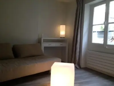 Un ou plusieurs lits dans un hébergement de l'établissement Studio en plein cœur de Paris