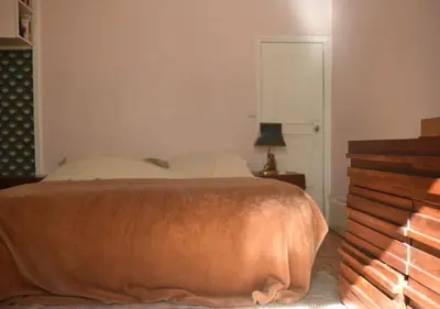 Un ou plusieurs lits dans un hébergement de l'établissement Lovely flat in Latin quarter
