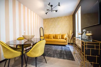 Coin salon dans l'établissement CIA - Triplex in Paris 17th