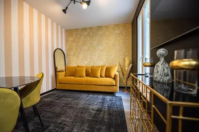 Coin salon dans l'établissement CIA - Triplex in Paris 17th