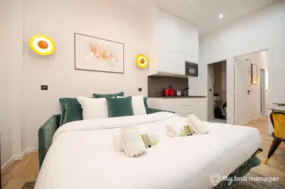 Un ou plusieurs lits dans un hébergement de l'établissement CIA - Flat on rue La Fayette