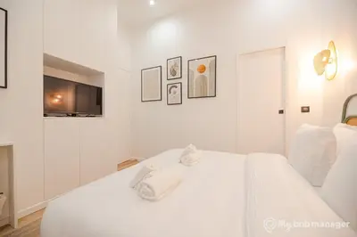 Un ou plusieurs lits dans un hébergement de l'établissement CIA - Flat on rue La Fayette