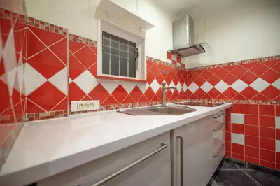 Cuisine ou kitchenette dans l'établissement CIA - rue du Colisée, near Champs Élysées