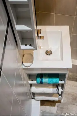 Salle de bains dans l'établissement Smart apart in Paris