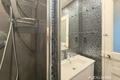 Salle de bains dans l'établissement Flexliving - Whole flat - Crozatier