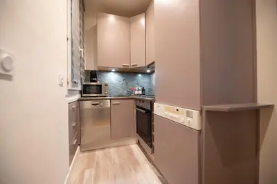 Cuisine ou kitchenette dans l'établissement CIA - Trocadéro, cosy & cute flat
