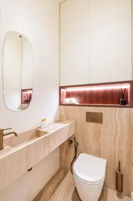 Salle de bains dans l'établissement Luxurious Suite Eiffel Tower Flandrin Muette AC