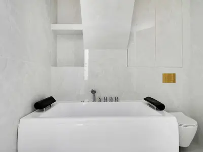 Salle de bains dans l'établissement Sublim Apartement Center of Paris Montmartre