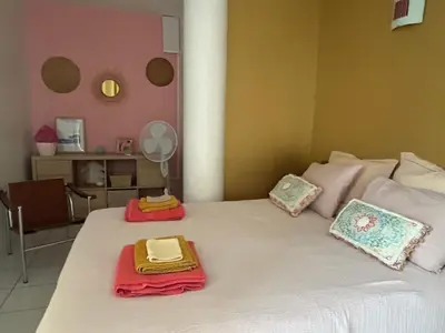 Un ou plusieurs lits dans un hébergement de l'établissement Un duplex à PARIS DAUMESNIL
