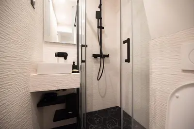 Salle de bains dans l'établissement CIA - Studio du Moulin Rouge