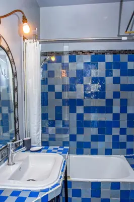 Salle de bains dans l'établissement Oberkampf