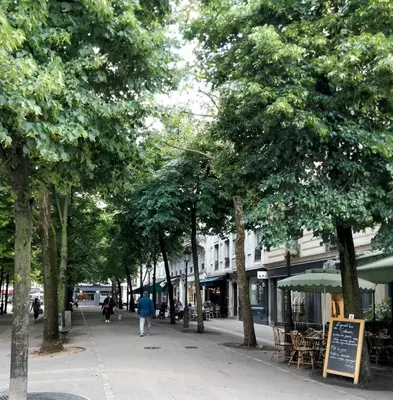 Quartier de l'appartement ou autre quartier proche