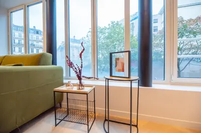 Coin salon dans l'établissement CIA - Marais-Les Halles Residence