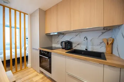 Cuisine ou kitchenette dans l'établissement CIA - Les Halles-Rivoli 4P