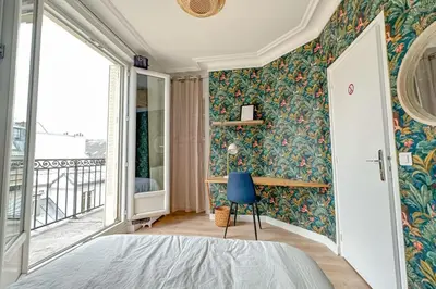 Un ou plusieurs lits dans un hébergement de l'établissement Flexliving - whole flat - Septembre