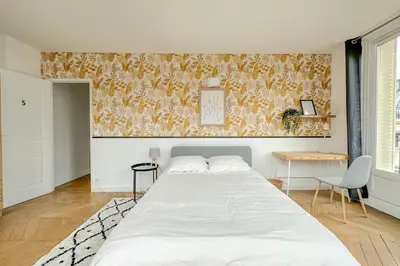 Un ou plusieurs lits dans un hébergement de l'établissement Flexliving - whole flat - Septembre