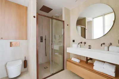 Salle de bains dans l'établissement Appartement Moderne - 3BR-6P - Montorgueil