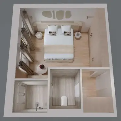 Charming studio with AC - 2P- Musée du Louvre