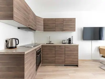 Cuisine ou kitchenette dans l'établissement Modern apartment -1BR-4P- Saint-Germain-des-Prés