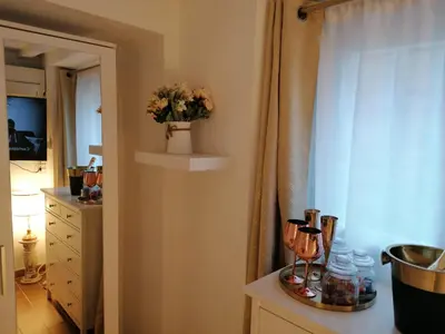 Plateau bouilloire dans l'établissement Amour majestique