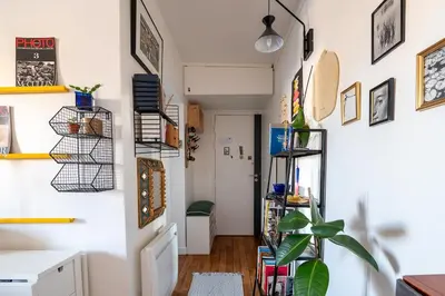 Plan de l'établissement Cozy escape in a refined 2 room - Paris 14e