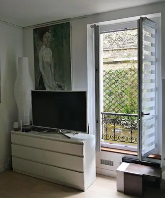 Télévision ou salle de divertissement dans l'établissement Thierry's studio15